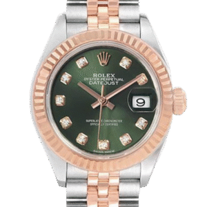 Rolex Datejust 279171 28MM Green Dial Silver-tone Case