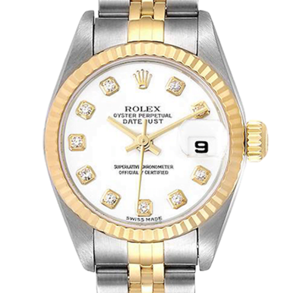 Rolex Datejust 279173 28MM White Dial Silver-tone Case