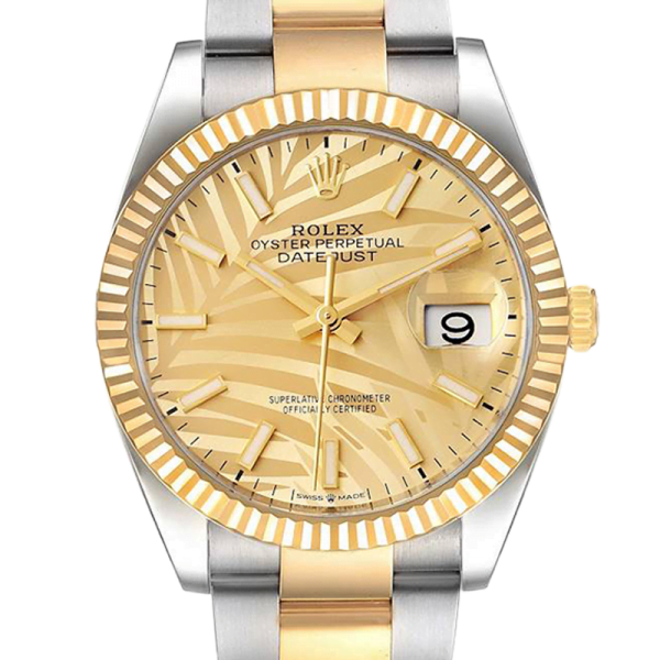 Rolex Datejust M126233-0038 36MM Gold Dial Silver-tone Case