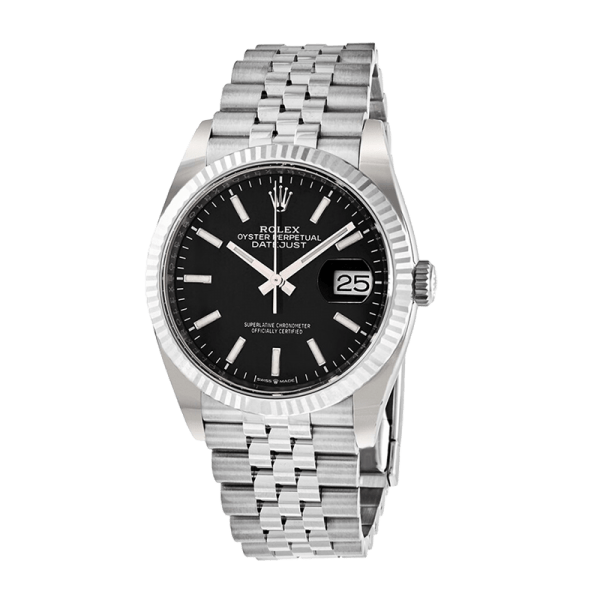 Rolex Datejust m126200-0003 36MM Black Dial Silver-tone Case - Image 2