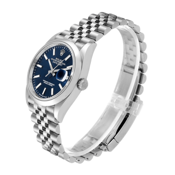 Rolex Datejust m126200-0005 36MM Blue Dial Silver-tone Case - Image 3