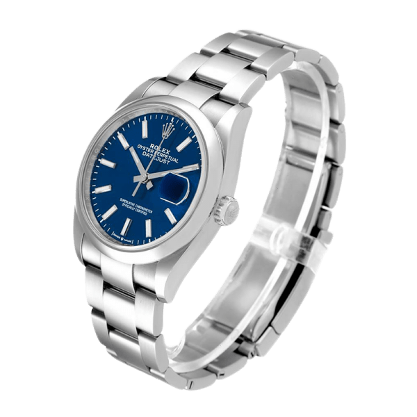 Rolex Datejust m126200-0006 36MM Blue Dial Silver-tone Case - Image 3