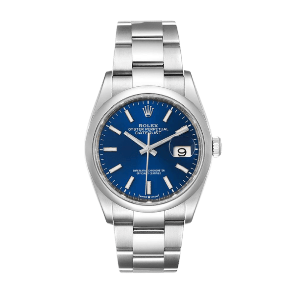 Rolex Datejust m126200-0006 36MM Blue Dial Silver-tone Case - Image 2