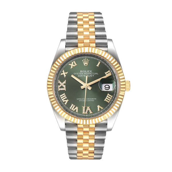 Rolex Datejust m126233-0025 36MM Green Dial Silver-tone Case - Image 2