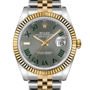 Rolex Datejust m126233-0035 36MM Wimbledon Dial Silver-tone Case