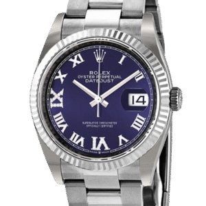 Rolex Datejust m126234-0022 36MM Blue Dial Silver-tone Case