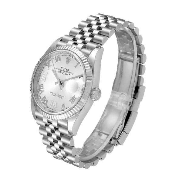 Rolex Datejust m126234-0029 36MM Silver Dial Silver-tone Case - Image 3