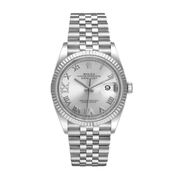 Rolex Datejust m126234-0029 36MM Silver Dial Silver-tone Case - Image 2