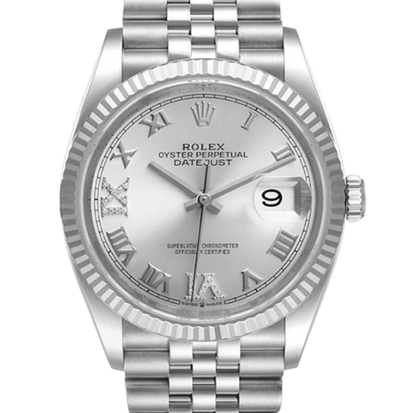 Rolex Datejust m126234-0029 36MM Silver Dial Silver-tone Case