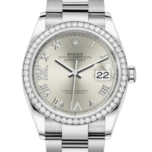 Rolex Datejust m126234-0030 36MM Silver Dial Silver-tone Case