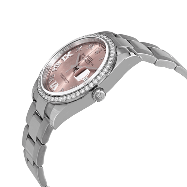 Rolex Datejust m126284rbr-0024 36MM Pink Dial Silver-tone Case - Image 3