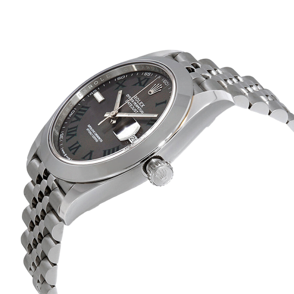 Rolex Datejust m126300-0014 41MM Wimbledon Dial Silver-tone Case - Image 3
