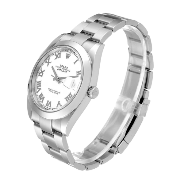 Rolex Datejust m126300-0015 41MM White Dial Silver-tone Case - Image 3