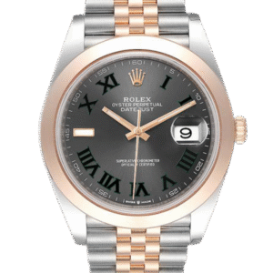 Rolex Datejust m126301-0016 41MM Wimbledon Dial Silver-tone Case