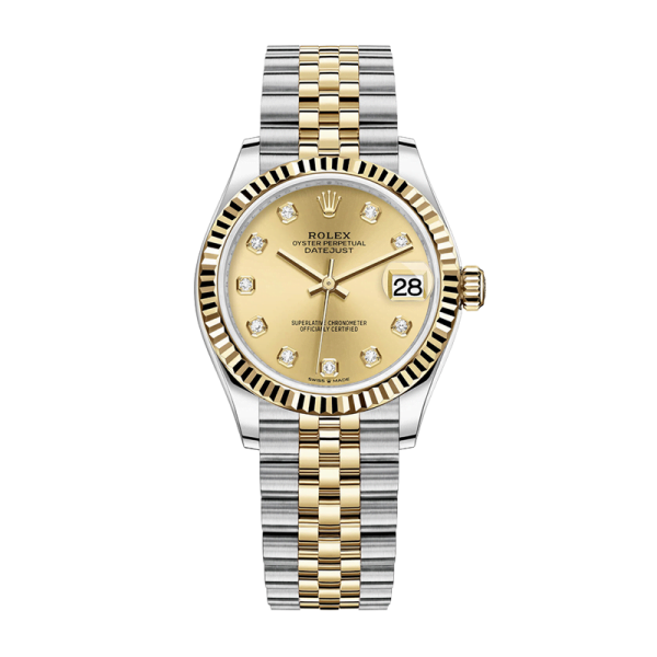Rolex Datejust m278273-0026 31MM Champagne Dial Silver-tone Case - Image 2