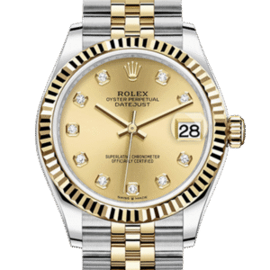 Rolex Datejust m278273-0026 31MM Champagne Dial Silver-tone Case