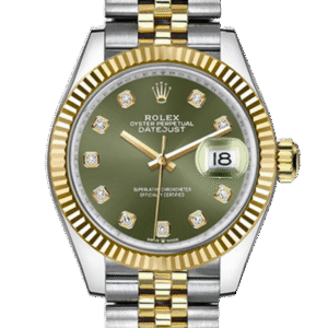 Rolex Datejust m278273-0030 31MM Green Dial Silver-tone Case