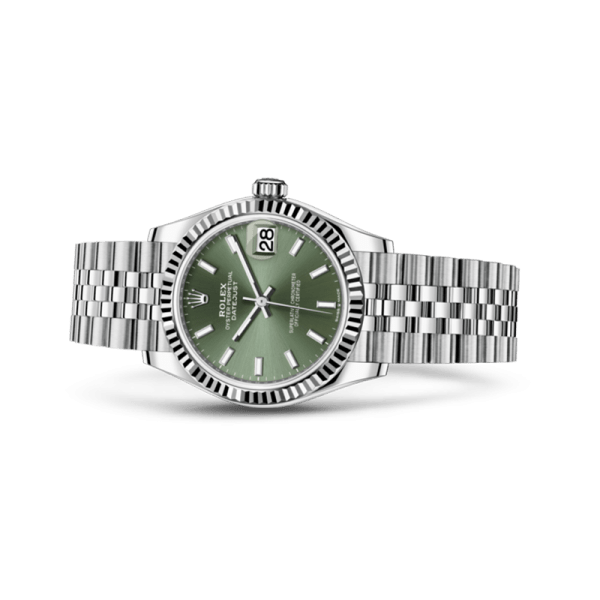 Rolex Datejust m278274-0018 31MM Green Dial Silver-tone Case - Image 3