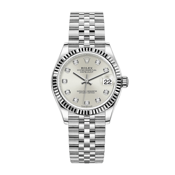 Rolex Datejust m278274-0030 31MM Silver Dial Silver-tone Case - Image 2