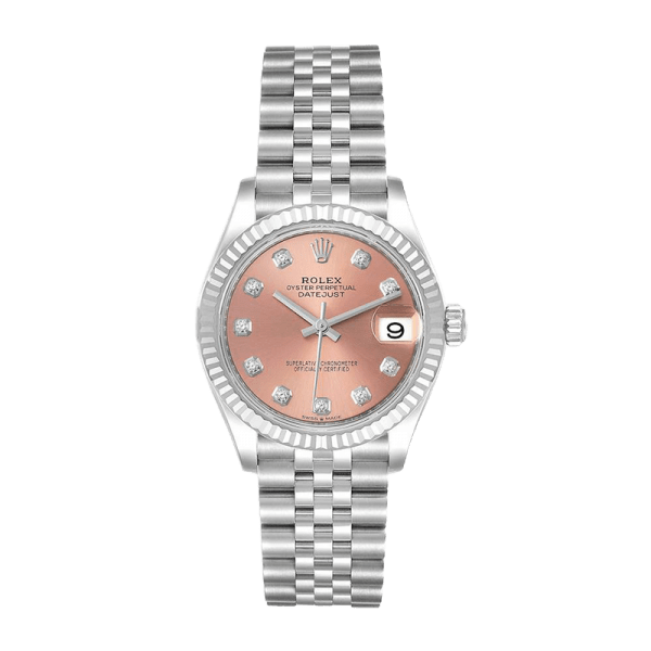 Rolex Datejust m278274-0032 31MM Pink Dial Silver-tone Case - Image 2