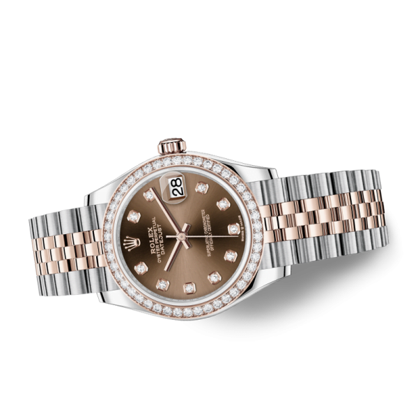 Rolex Datejust m278381rbr-0028 31MM Chocolate Dial Silver-tone Case - Image 3