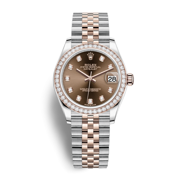 Rolex Datejust m278381rbr-0028 31MM Chocolate Dial Silver-tone Case - Image 2