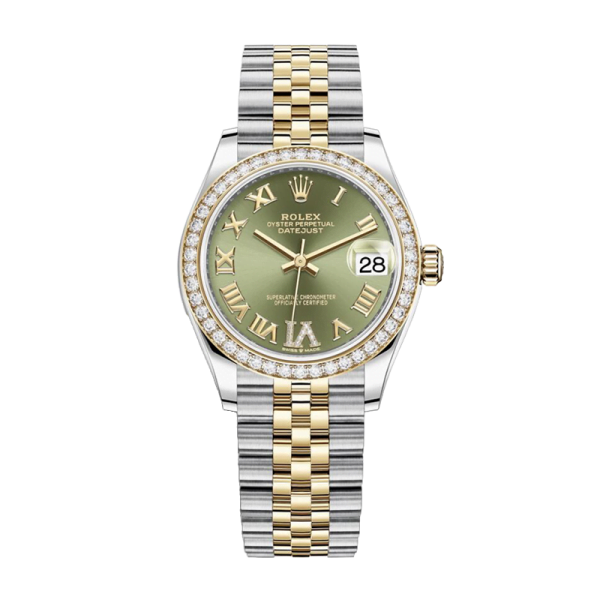 Rolex Datejust m278383rbr-0016 31MM Green Dial Silver-tone Case - Image 2