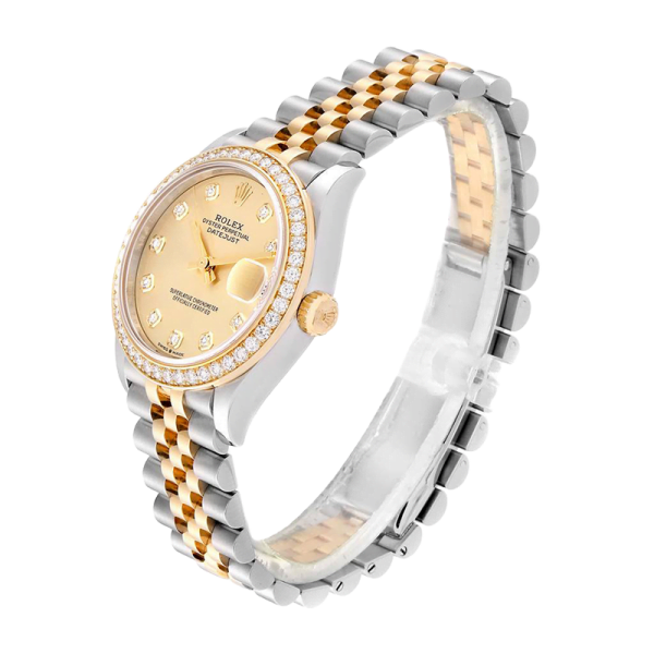 Rolex Datejust m278383rbr-0026 31MM Champagne Dial Silver-tone Case - Image 3