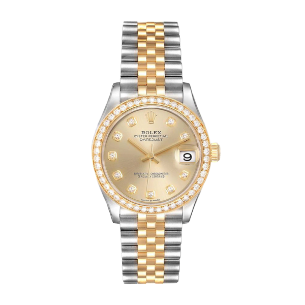 Rolex Datejust m278383rbr-0026 31MM Champagne Dial Silver-tone Case - Image 2