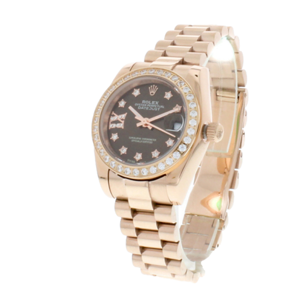 Rolex Datejust m279135rbr-0001 28MM Chocolate Diamond Dial Rose Gold-tone Case - Image 3