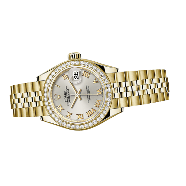 Rolex Datejust m279138rbr-0018 28MM Silver Dial Gold-tone Case - Image 3