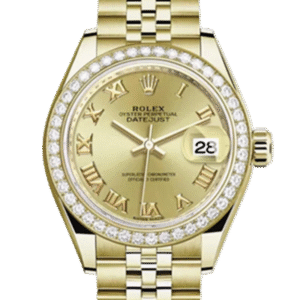 Rolex Datejust m279138rbr-0022 28MM Champagne Dial Gold-tone Case