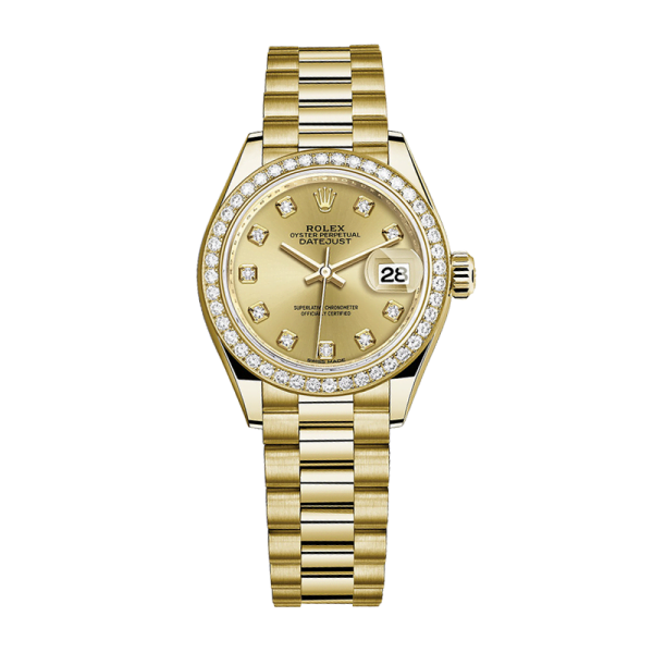 Rolex Datejust m279138rbr-0023 28MM Champagne Dial Gold-tone Case - Image 2