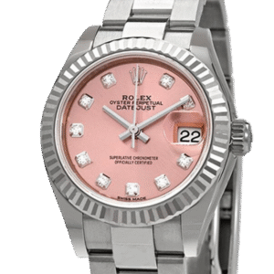 Rolex Datejust m279174-0004 28MM Pink Dial Silver-tone Case