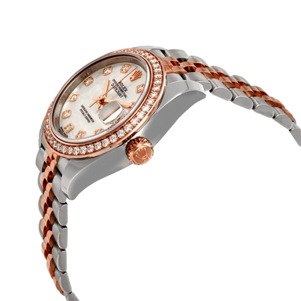 Rolex Datejust m279381rbr-0013 28MM Mother of Pearl Dial Silver-tone Case - Image 3