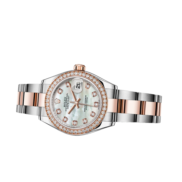 Rolex Datejust m279381rbr-0014 28MM Mother of Pearl Dial Silver-tone Case - Image 3