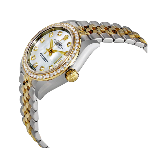 Rolex Datejust m279383rbr-0019 28MM Mother of Pearl Dial Silver-tone Case - Image 3