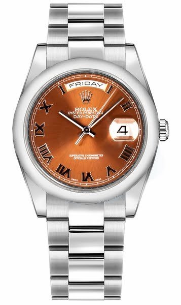 Rolex Day-Date 36 Solid 18K White Gold Watch 118209