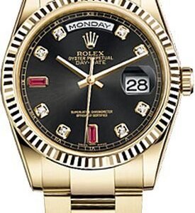 Rolex Day-Date 36 Solid Gold Watch 118238