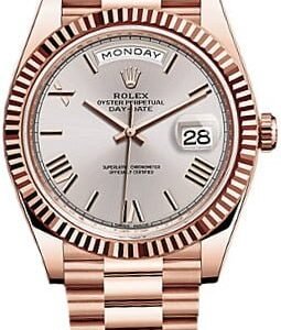 Rolex Day-Date 40 Men’s 18K Rose Gold Watch 228235