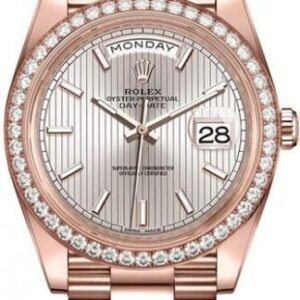 Rolex Day-Date 40 Sundust Stripe Motif Dial Men’s Watch 228345RBR
