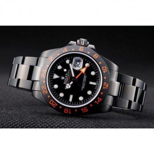 Rolex Explorer Black Ceramic Bezel Black Dial Watch 98240 - Image 4