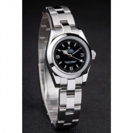 Rolex Explorer Polished Stainless Steel Black Dial 98089 - Image 2