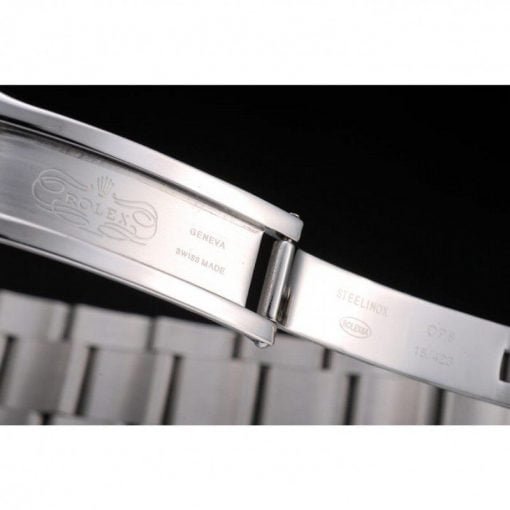 Rolex Explorer Stainless Steel Bezel Black Dial Watch - Image 6