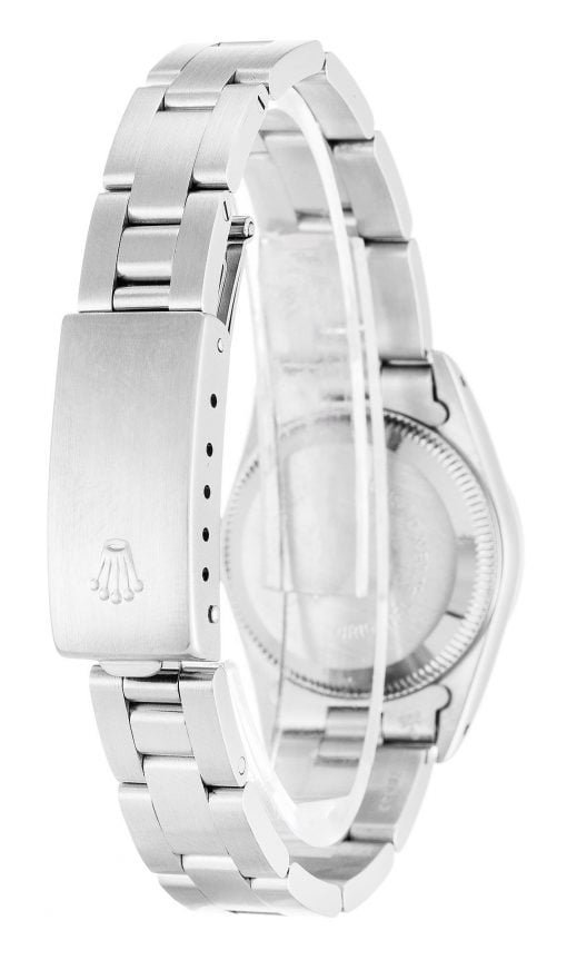 Rolex Lady Oyster Perpetual 26mm Silver 67180 - Image 3