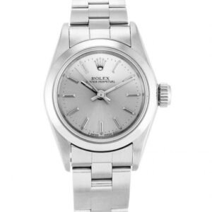 Rolex Lady Oyster Perpetual 26mm Silver 67180