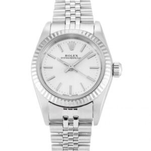 Rolex Lady Oyster Perpetual 26mm Silver 76094