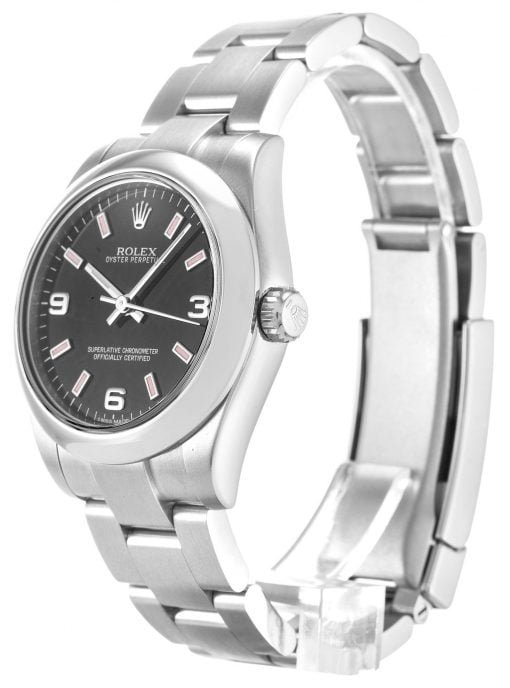 Rolex Lady Oyster Perpetual 31mm Black 177200 - Image 2