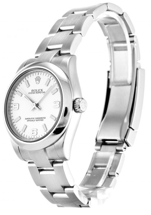 Rolex Lady Oyster Perpetual 31mm White 177200 - Image 2