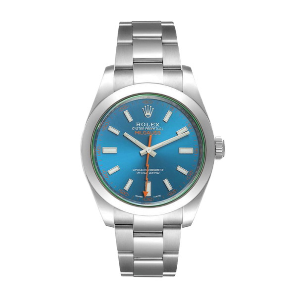 Rolex Milgauss m116400gv-0002 40MM Blue Dial Silver-tone Case - Image 2